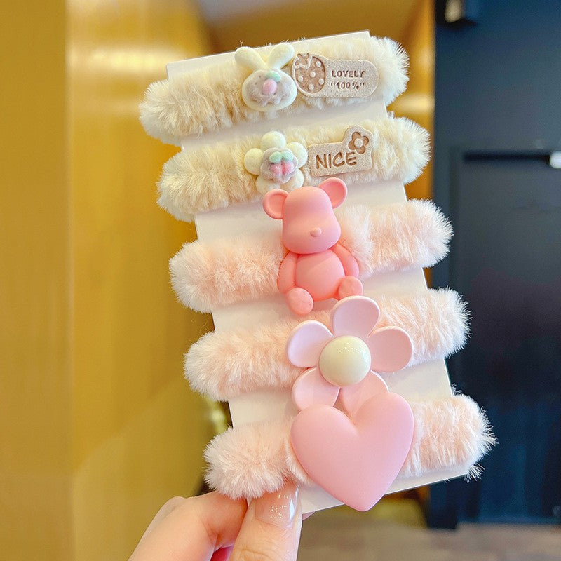 Kids Girls Cute Sweet Hair Rings