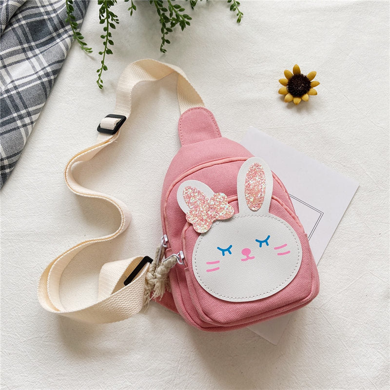 Kids Casual Cute Cartoon Chest Bag