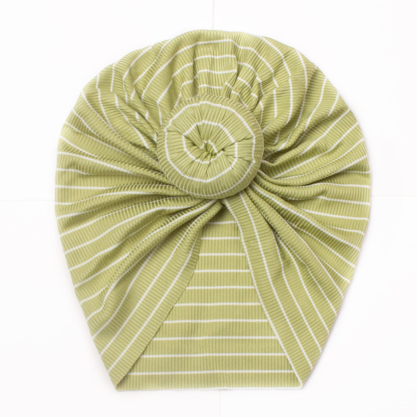 Toddlers Newborn Baby Stripe Knot Cap