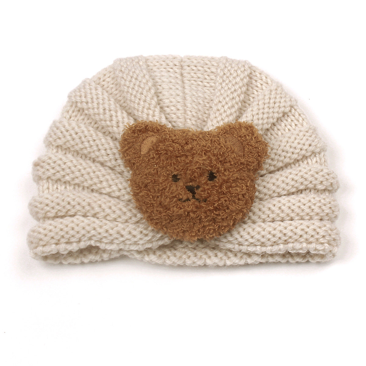Newborn Cute Cartoon Knitwear Turban Cap