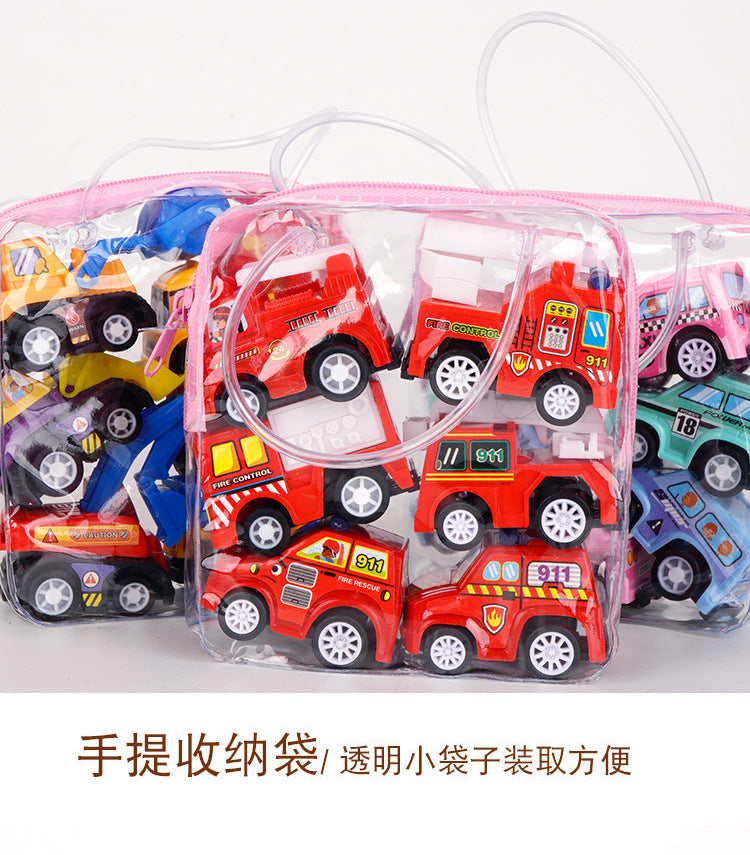 Kids Cartoon Mini Inertia Back Toy Car