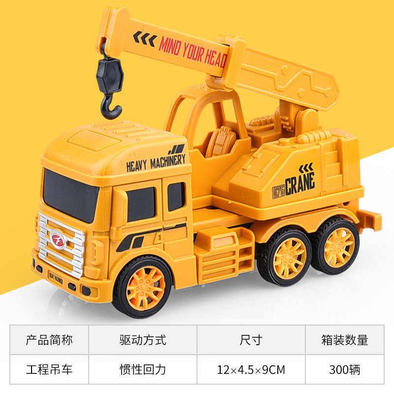 Kids Cartoon Mini Inertia Back Toy Car