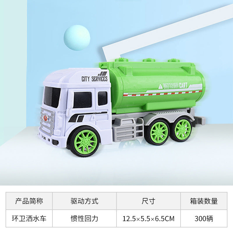 Kids Cartoon Mini Inertia Back Toy Car