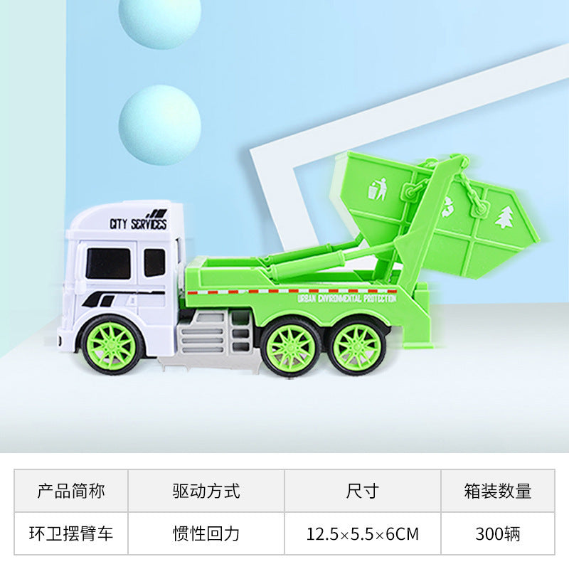 Kids Cartoon Mini Inertia Back Toy Car