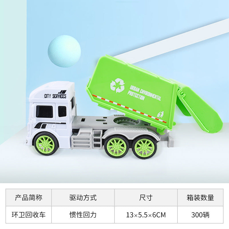 Kids Cartoon Mini Inertia Back Toy Car