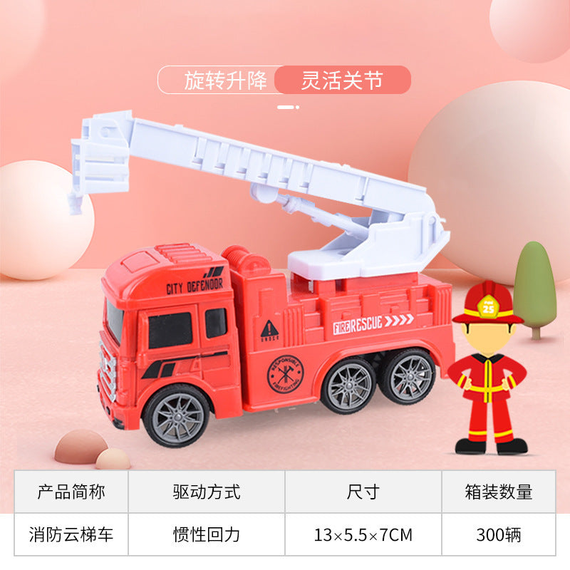 Kids Cartoon Mini Inertia Back Toy Car