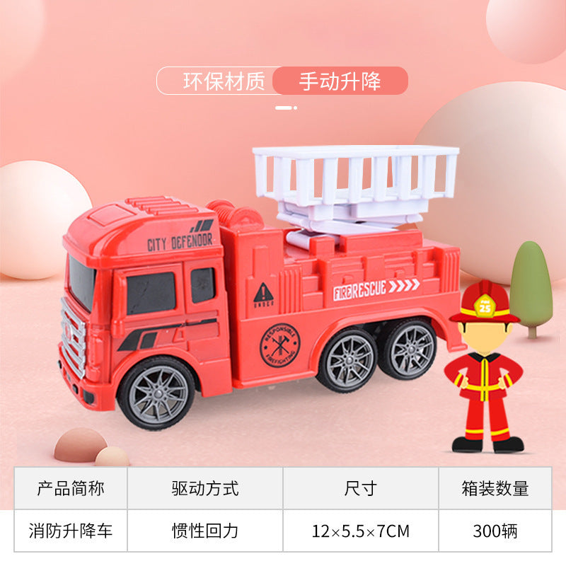 Kids Cartoon Mini Inertia Back Toy Car