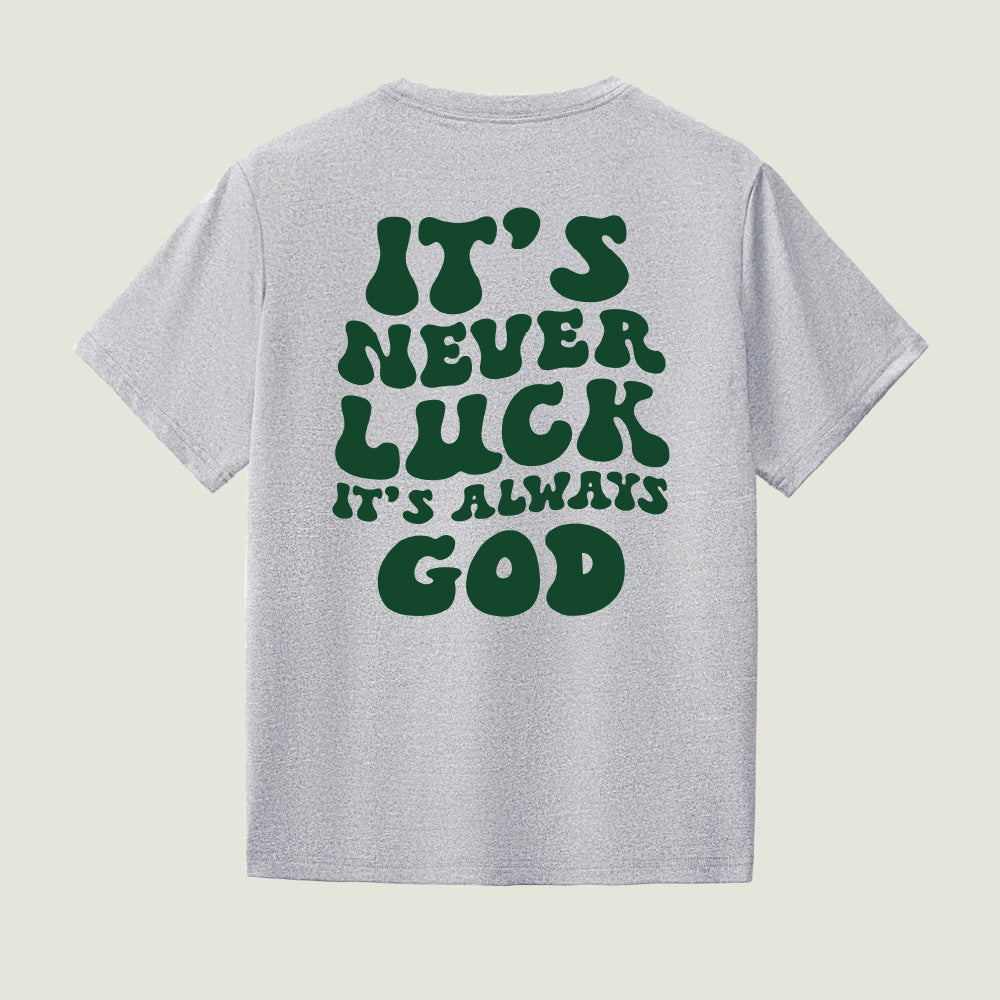 Kids Toddler Boys Girls Alphabet Print Short Sleeve T-Shirt