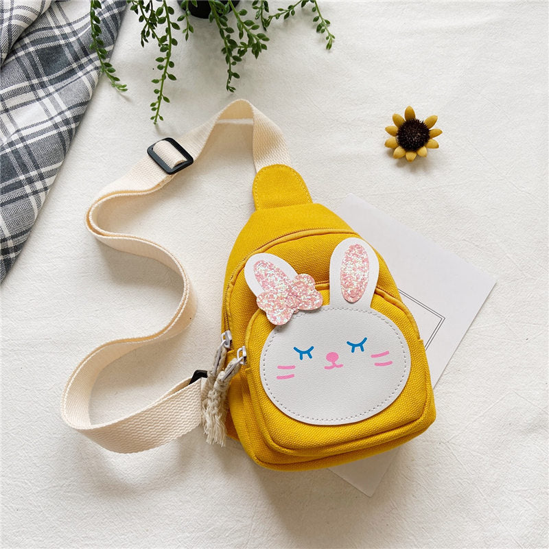 Kids Casual Cute Cartoon Chest Bag