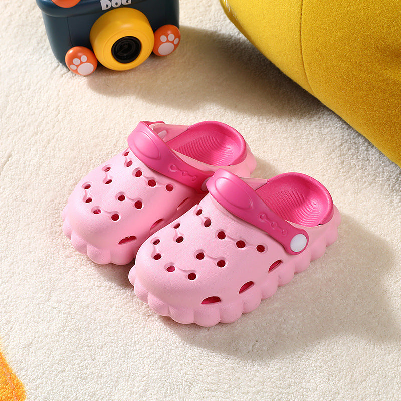 Children Kids Baby Fashion Girls Boys Hole Indoor Beach Slippers Shoes