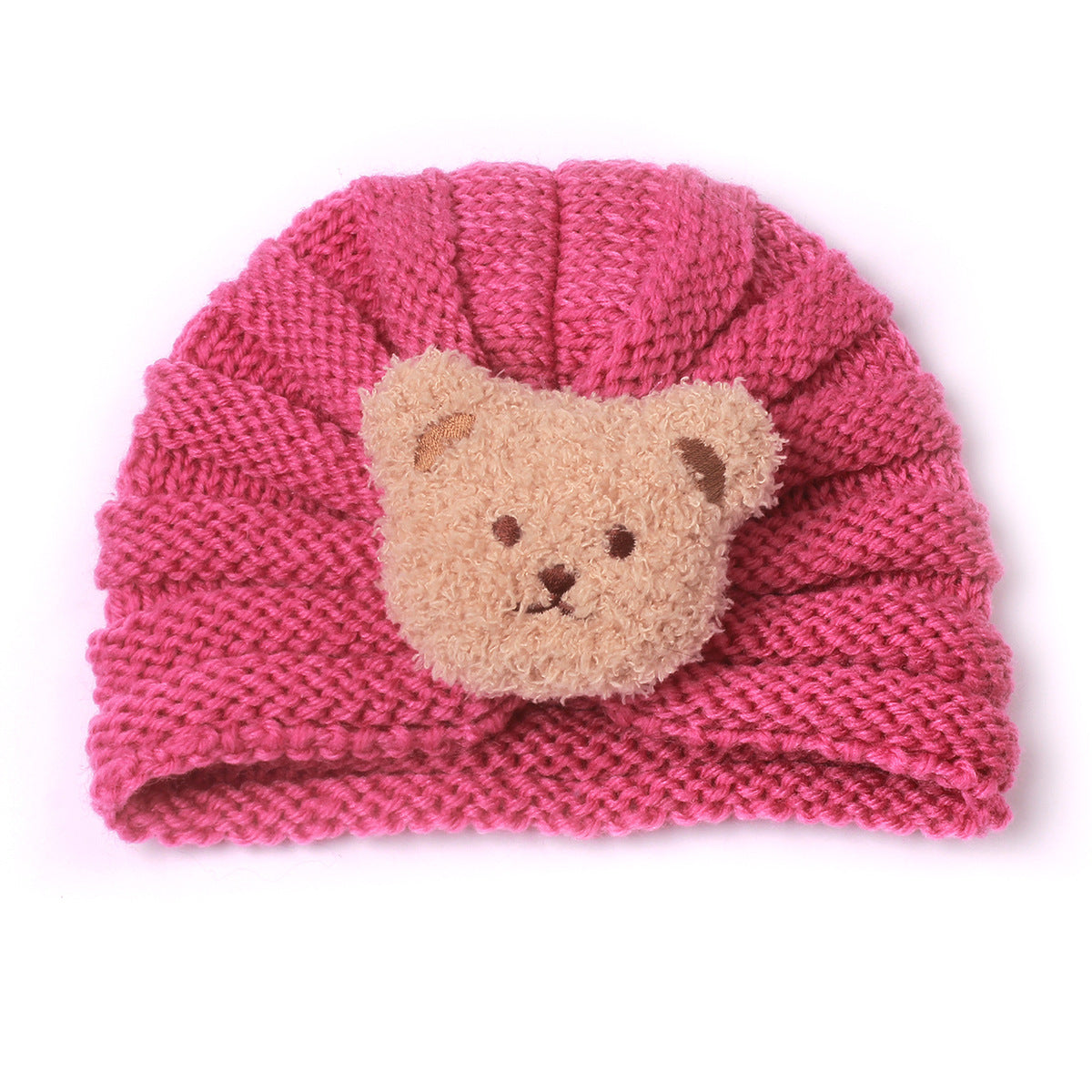 Newborn Cute Cartoon Knitwear Turban Cap