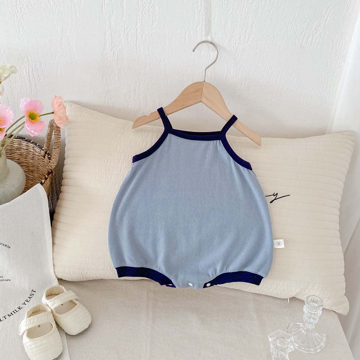 Kids Baby Boys Girls Casual Cute Sleeveless Romper