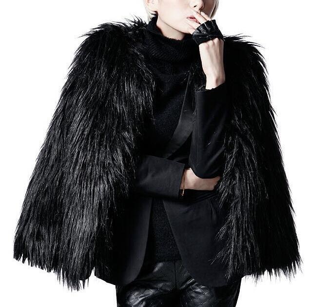 Winter Kids Toddler Girls Faux Fur Plush Solid Coat