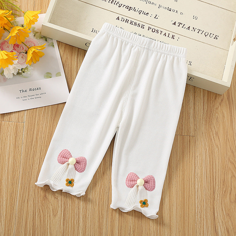 Children Kids Baby Fashion Girls Casual Basic Leggings Shorts
