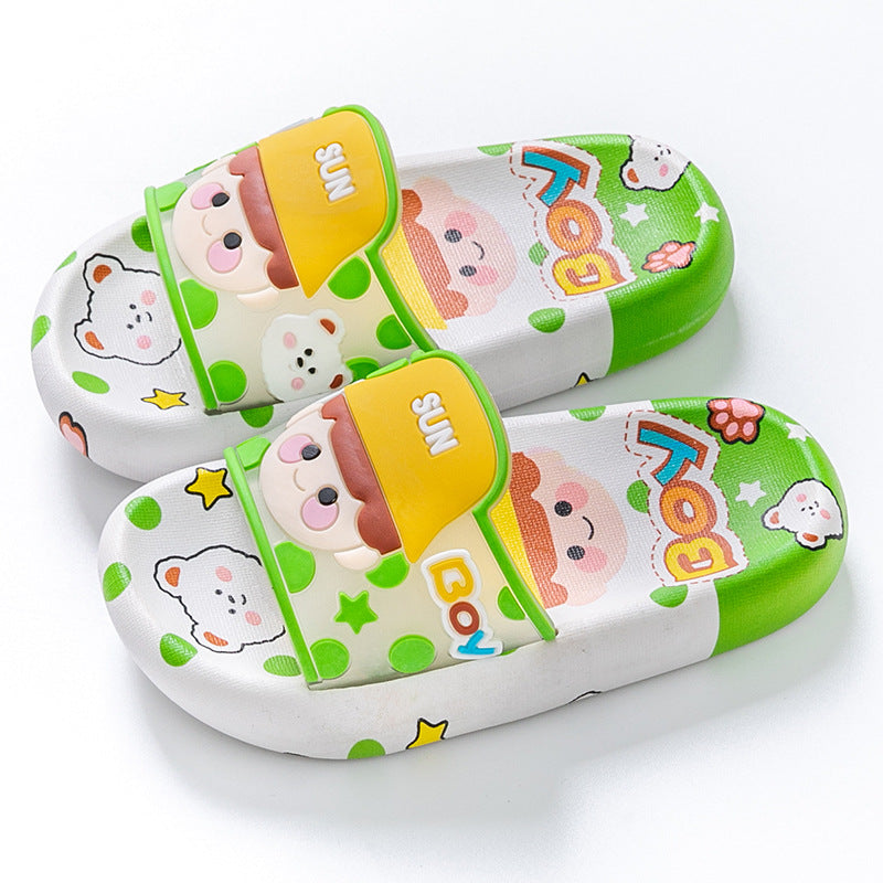 Summer Children Fashion Cartoon Slippers