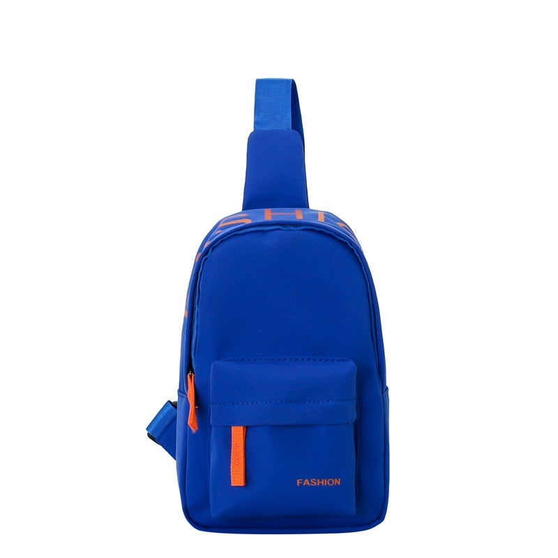 Kids Unisex Casual Cute Alphabet Chest Bag