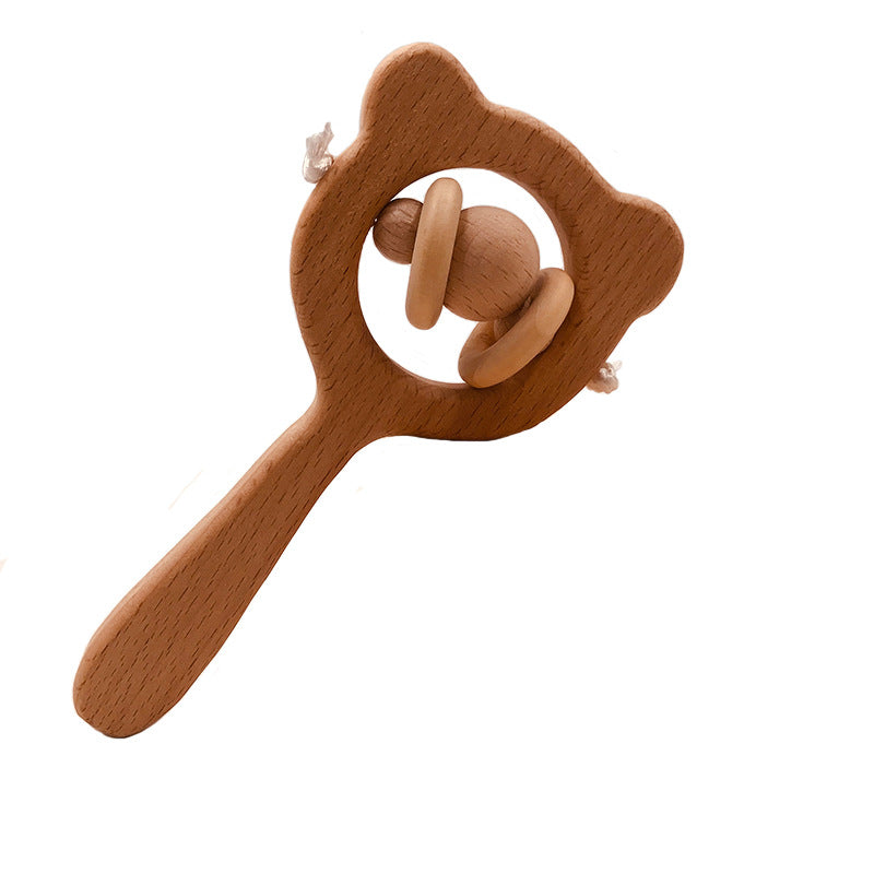 Baby Basic Bear Rattle Teeth Grinding Toy