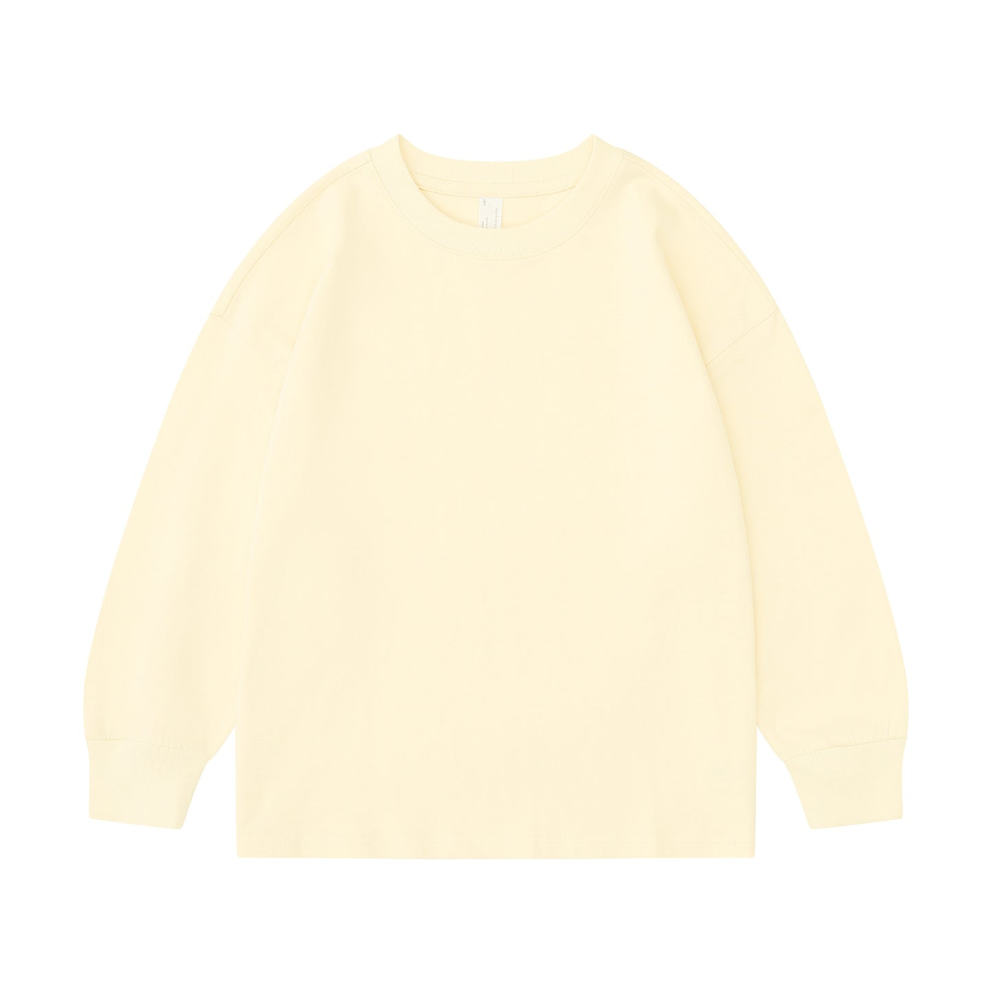Children'S Casual Cotton Custom Logo Long Sleeve T-Shirt