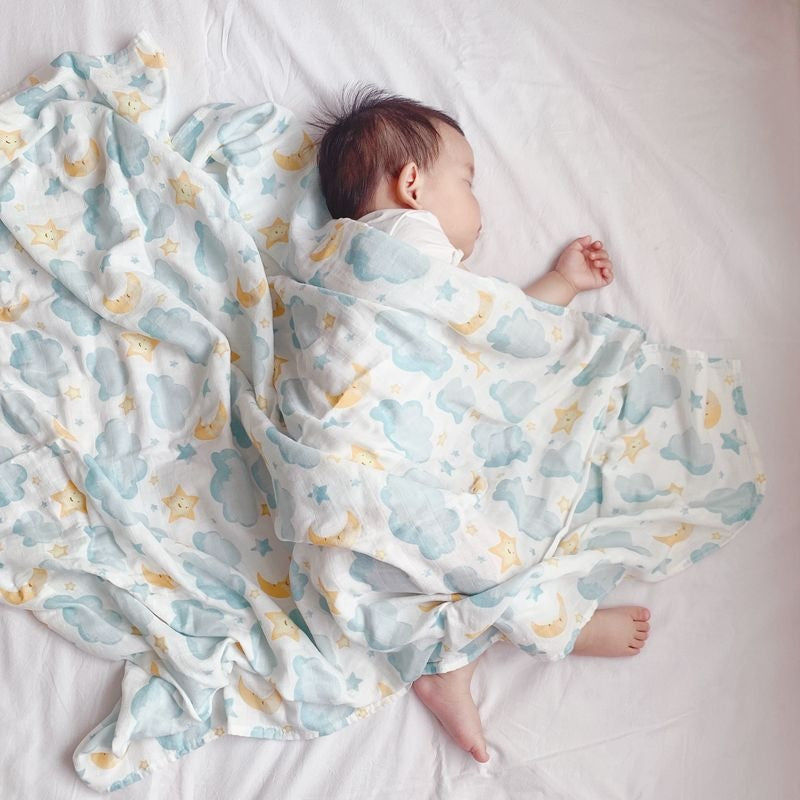 Baby Bamboo Cotton Gauze Bath Towel Newborn Blanket