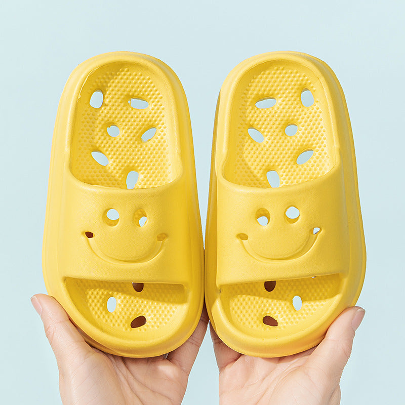 Children Fashion Smiley Girl Slippers