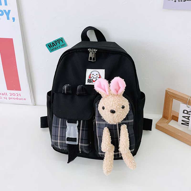 Kids Unisex Cute Cartoon Canvas School Bags