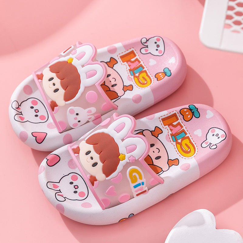 Summer Children Girl Cartoon Slippers
