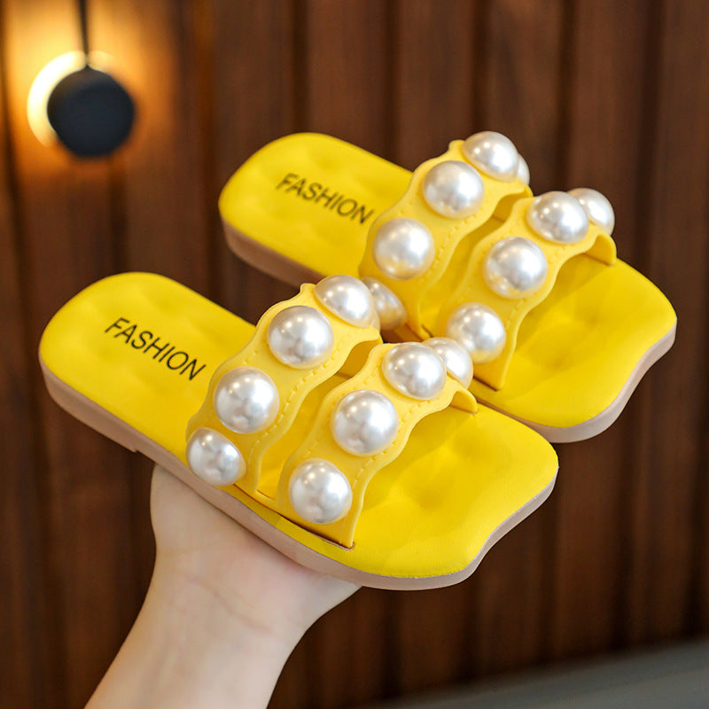 Children Kids Toddlers Girls Non-Slip Slippers Shoes