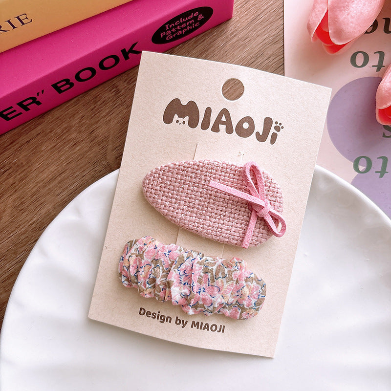 Kids Girls Sweet Cute Bow Hairpin