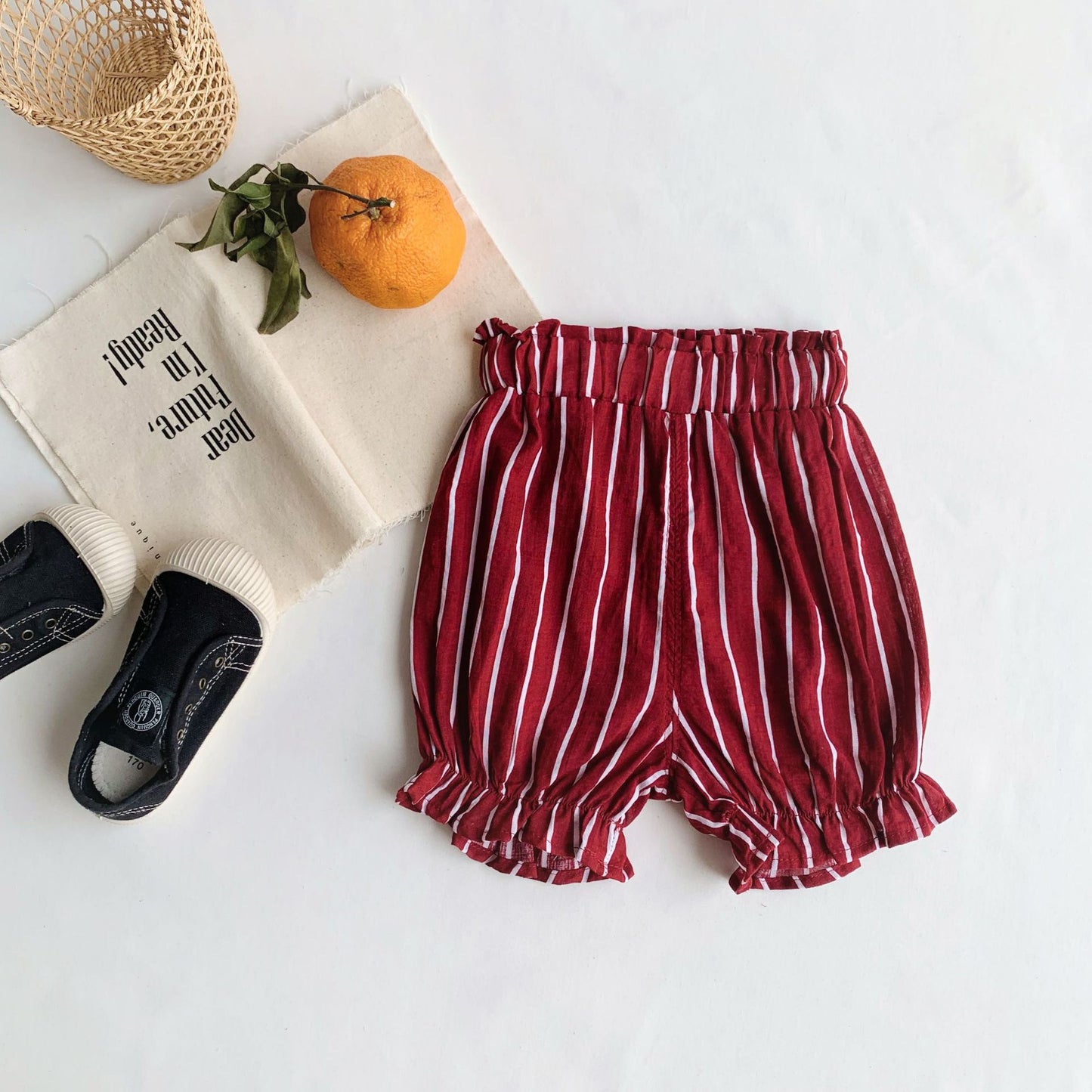 Children Kids Baby Fashion Girls Casual Basic Flower Print Shorts
