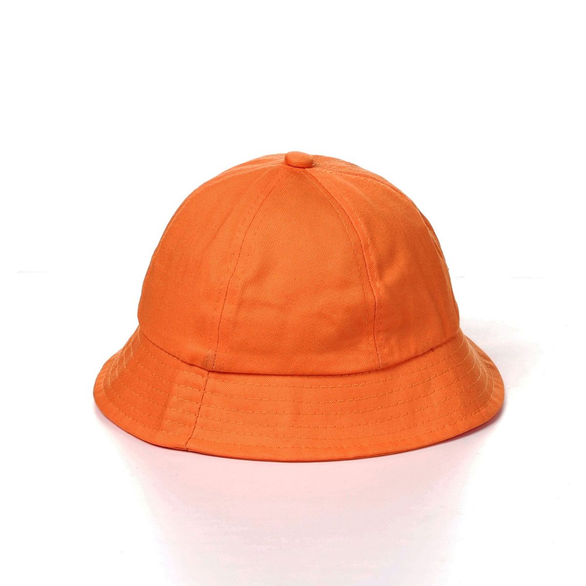 Children Simple Solid Color Sunscreen Bucket Hat