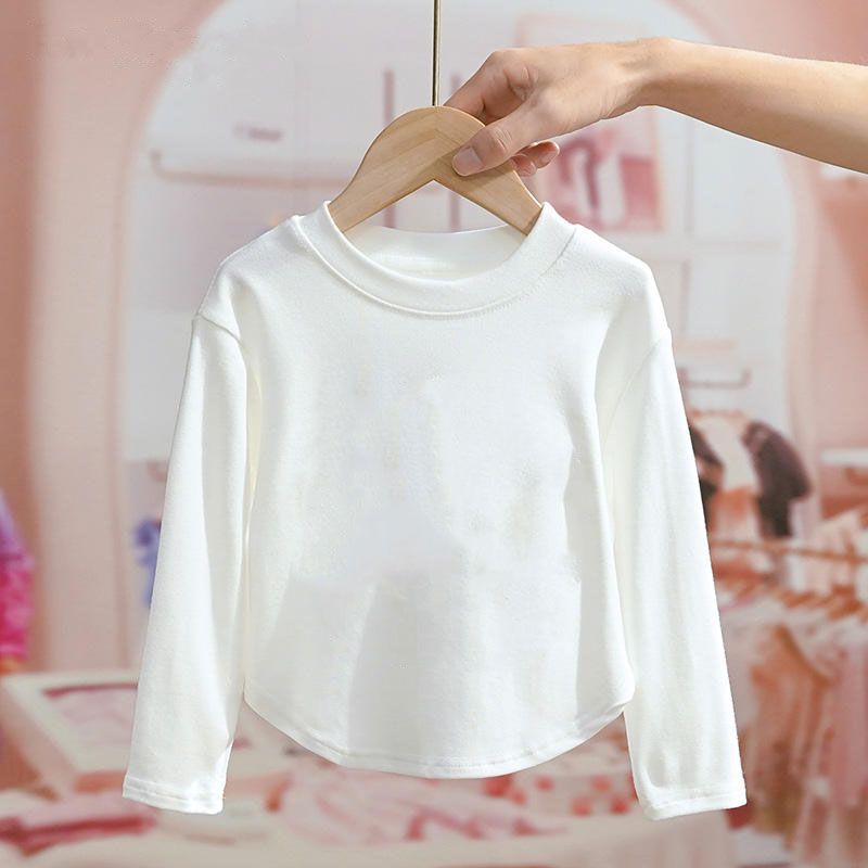 Kids Toddler Big Girls Casual Cute Alphabet Print Long Sleeve T-Shirt