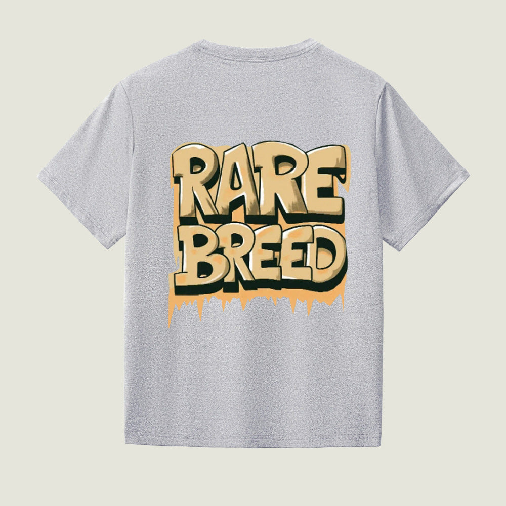 Kids Toddler Boys Girls Alphabet Print Short Sleeve T-Shirt