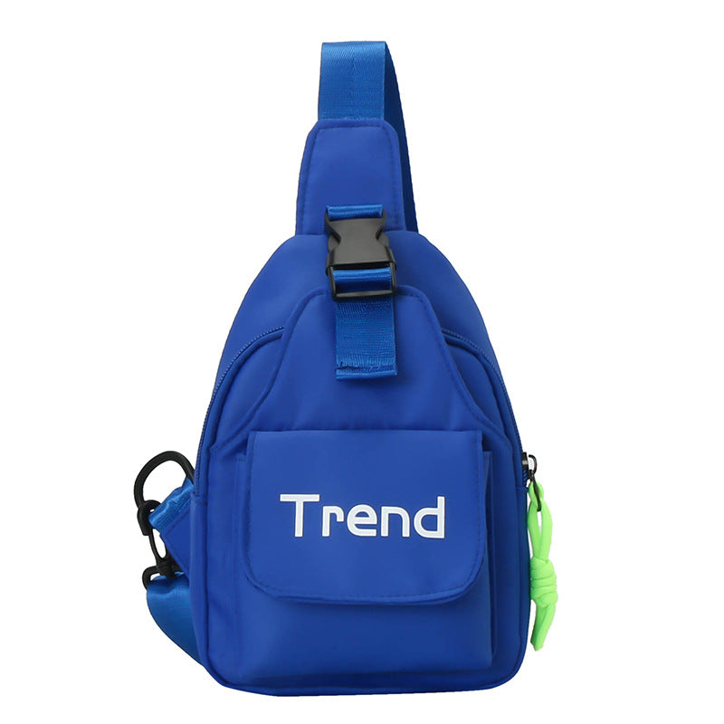 Kids Unisex Fashion Casual Cute Alphabet Chest Bag