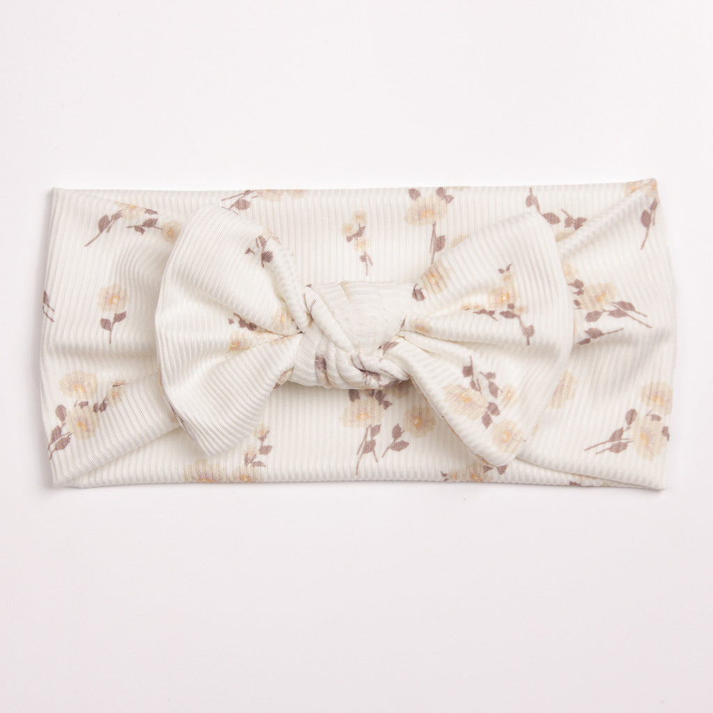 Kids Unisex Cute Tiny Flower Bow Hair Band