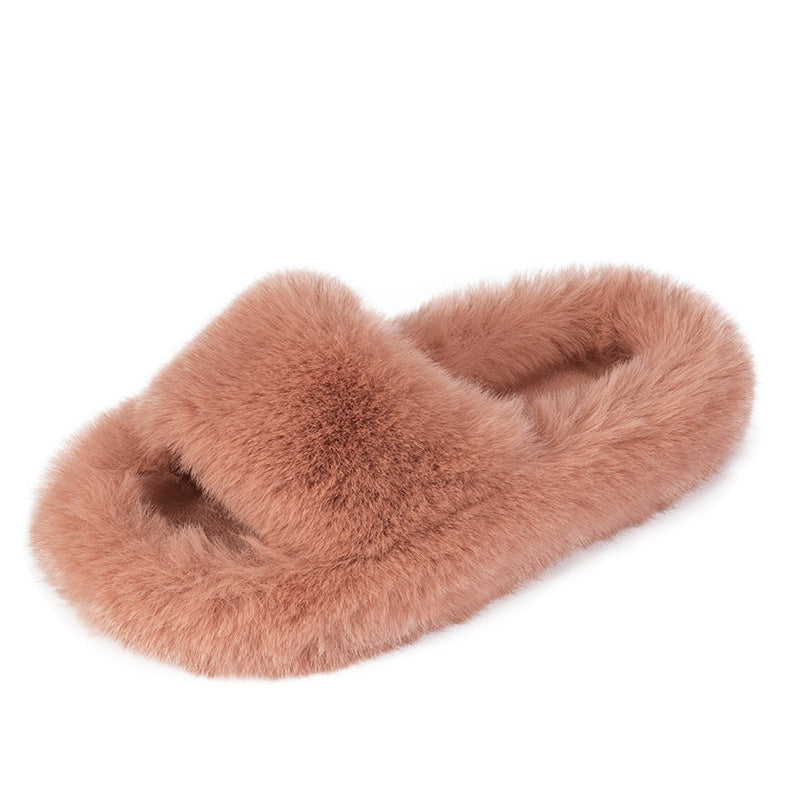 Children Kids Toddlers Girls Boys Fur Slippers