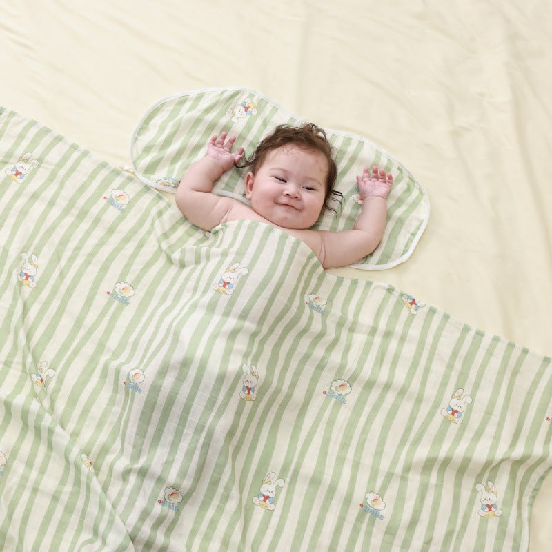Baby Bamboo Cotton Gauze Bath Towel Newborn Blanket