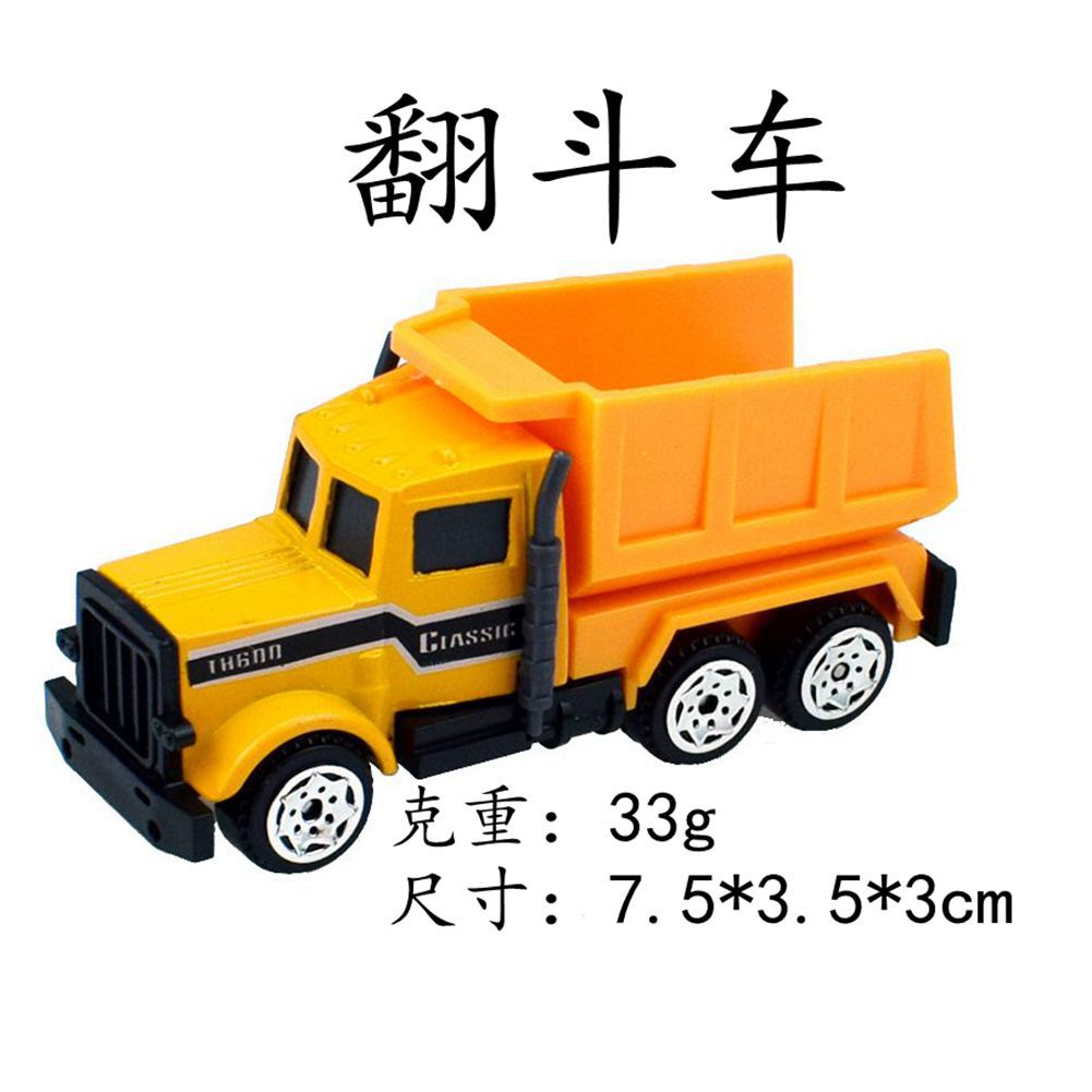 Children Sliding Toys Alloy Engineering Dump Truck Excavator Road Roller Mixing Forklift Engineering Vehicle Model