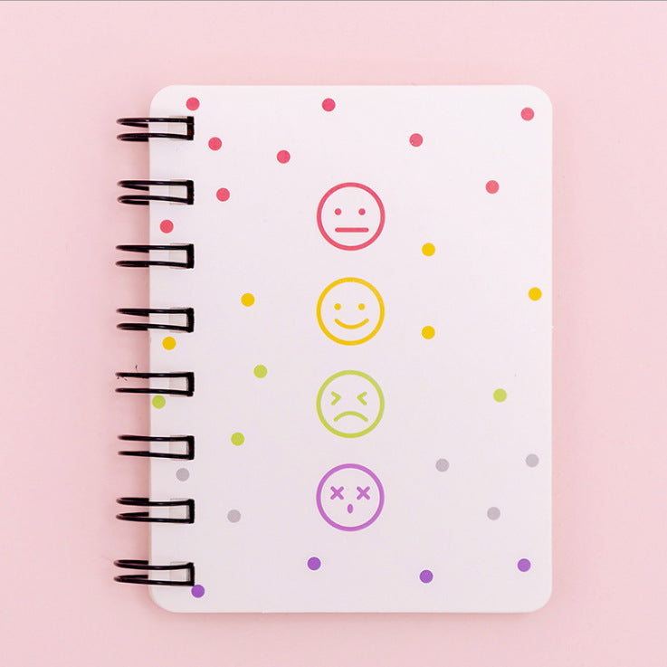 A7 Small Fresh Rollover Coil Notebook
