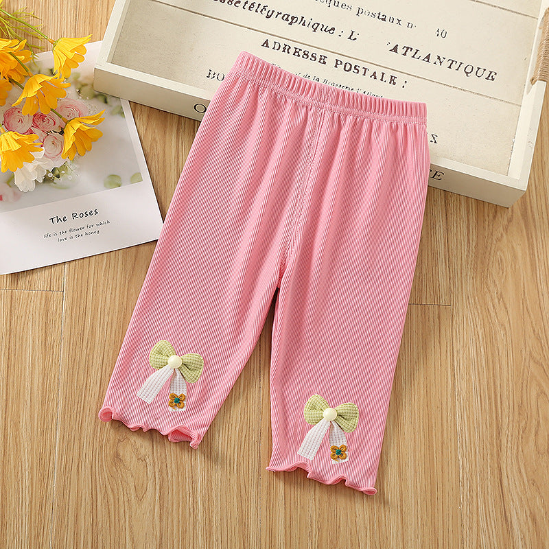 Children Kids Baby Fashion Girls Casual Basic Leggings Shorts