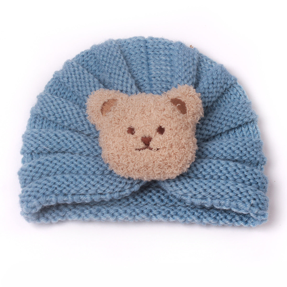 Newborn Cute Cartoon Knitwear Turban Cap