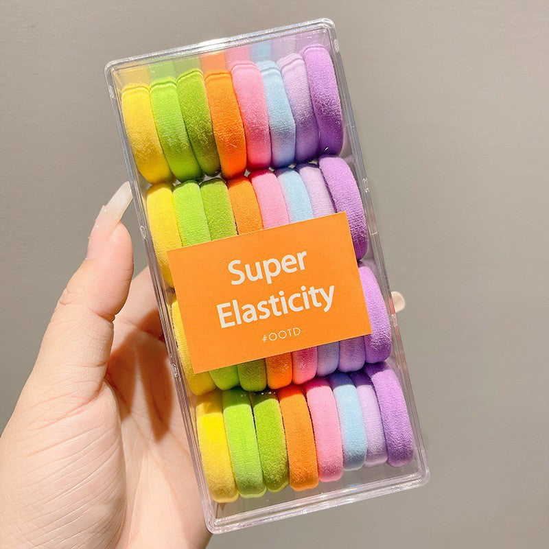 Children Fashion Multicolor Elastic Hair Accessories