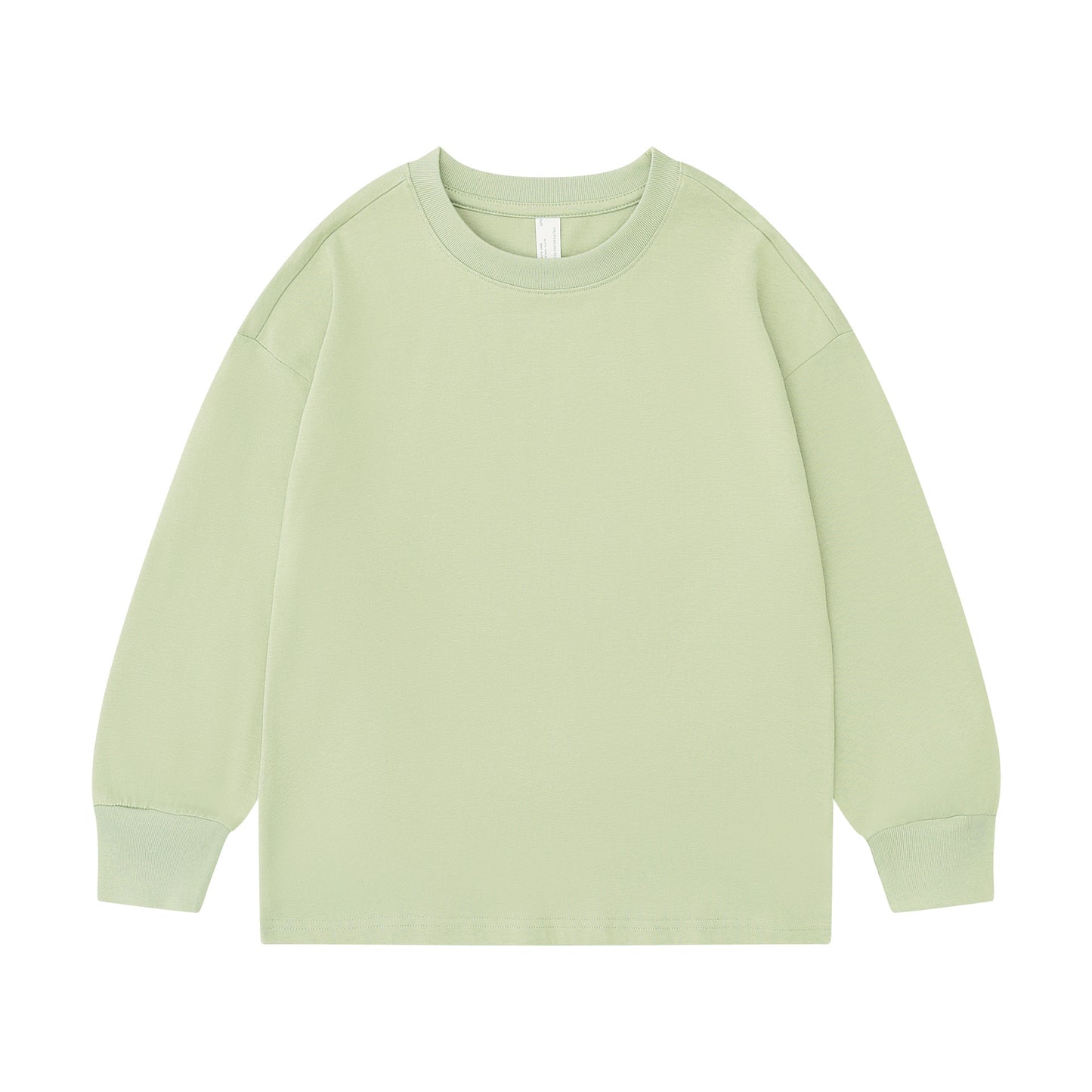 Children'S Casual Cotton Custom Logo Long Sleeve T-Shirt