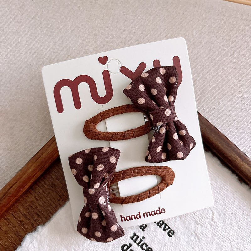 Kids Girls Sweet Cute Bow Hairpin