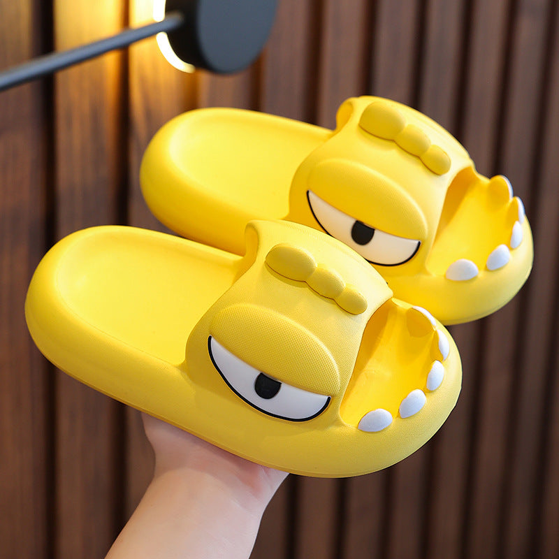 Kids Unisex Casual Cute Cartoon Thick-Soled House Slippers