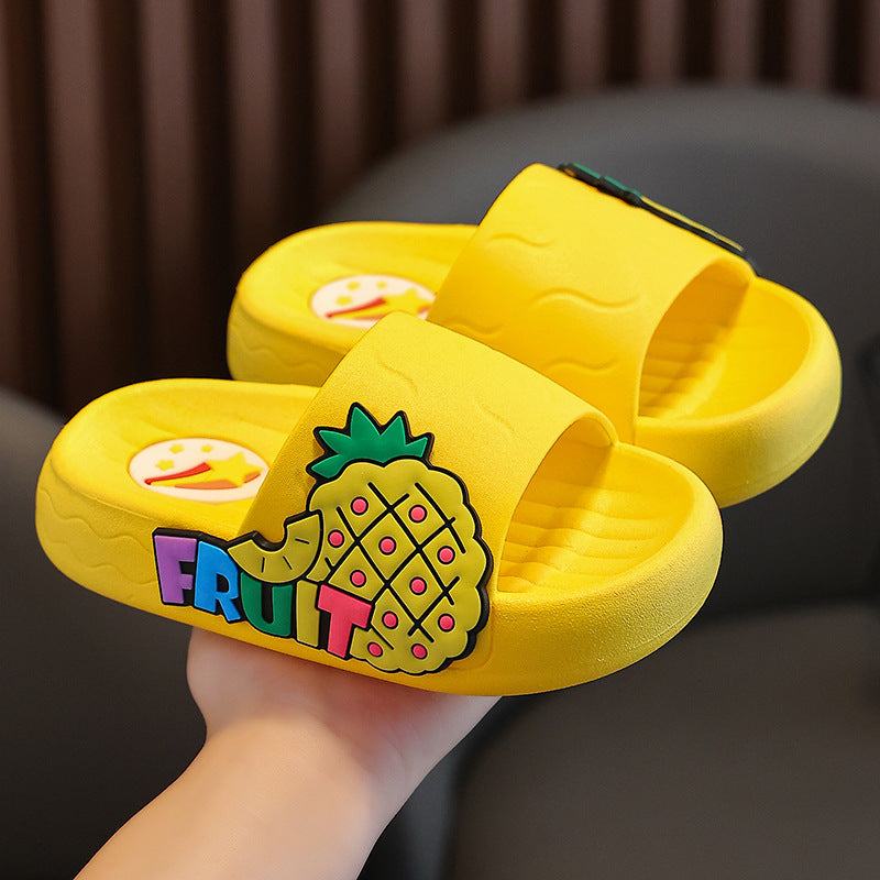 Kids Unisex Casual Cute Thick-Soled Flat Slippers