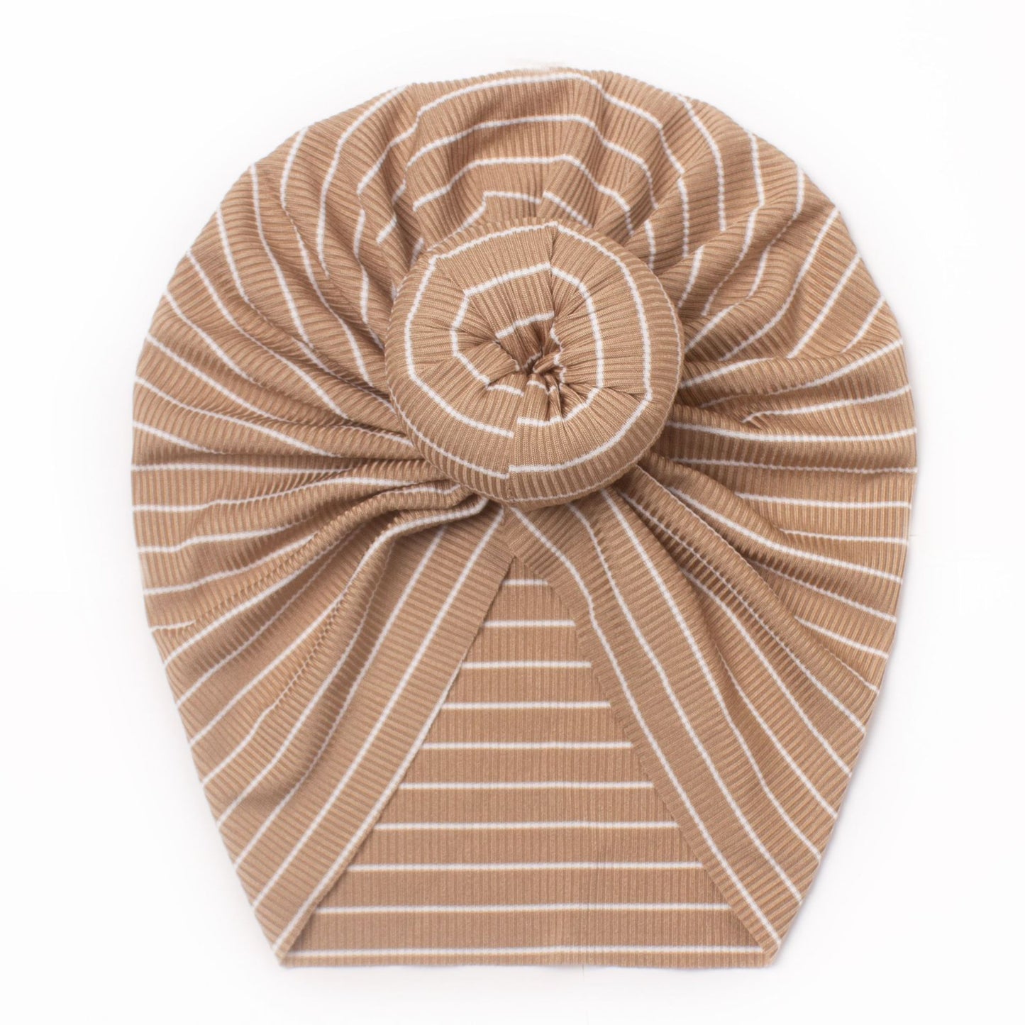 Toddlers Newborn Baby Stripe Knot Cap
