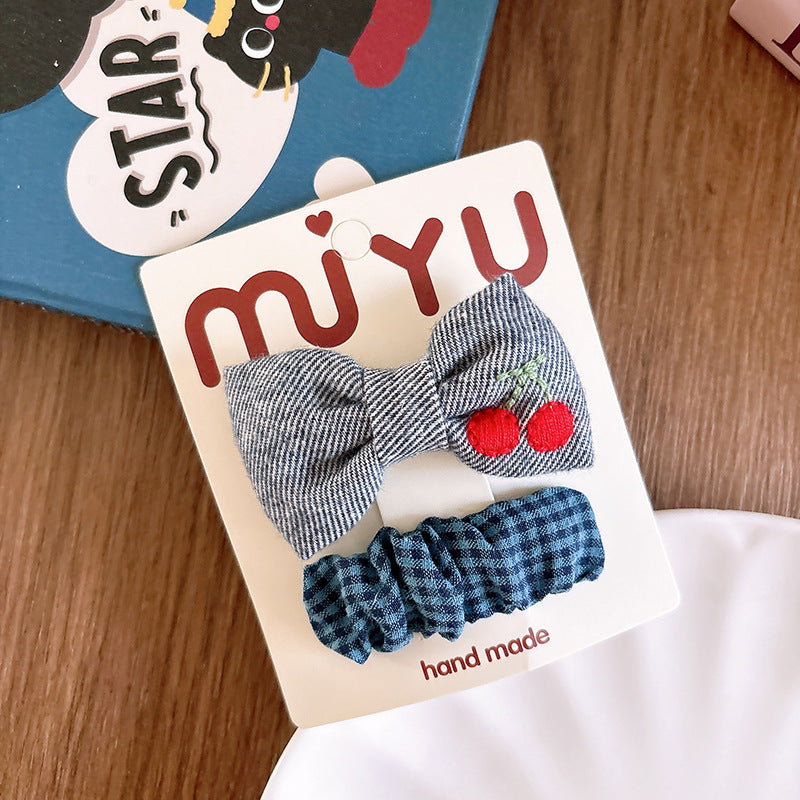 Kids Girls Sweet Cute Bow Hairpin