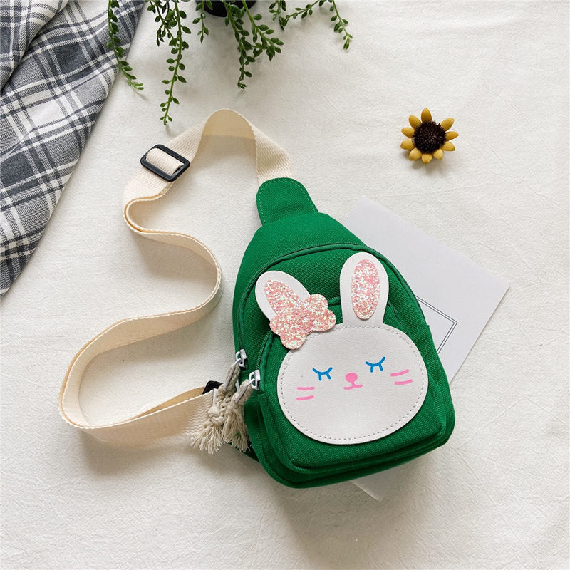 Kids Casual Cute Cartoon Chest Bag