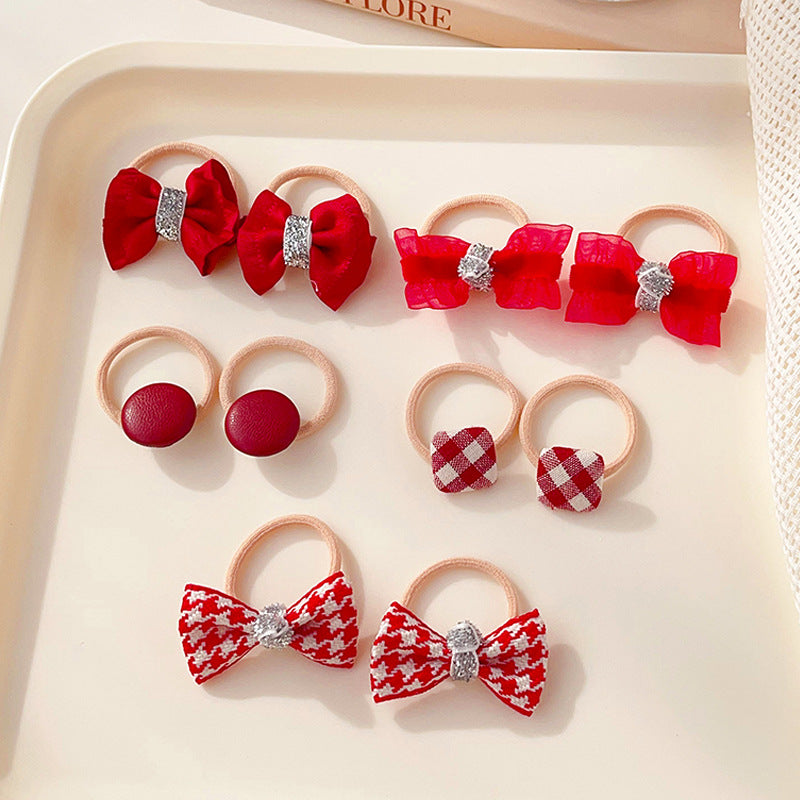 Kids Girls Cute Sweet Hair Rings