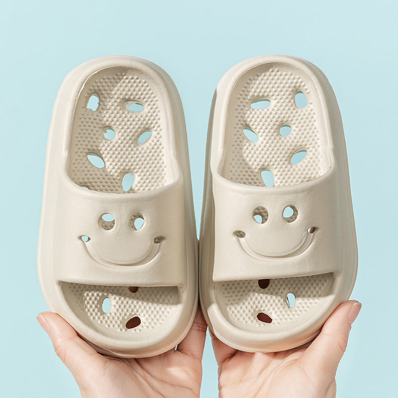 Children Fashion Smiley Girl Slippers